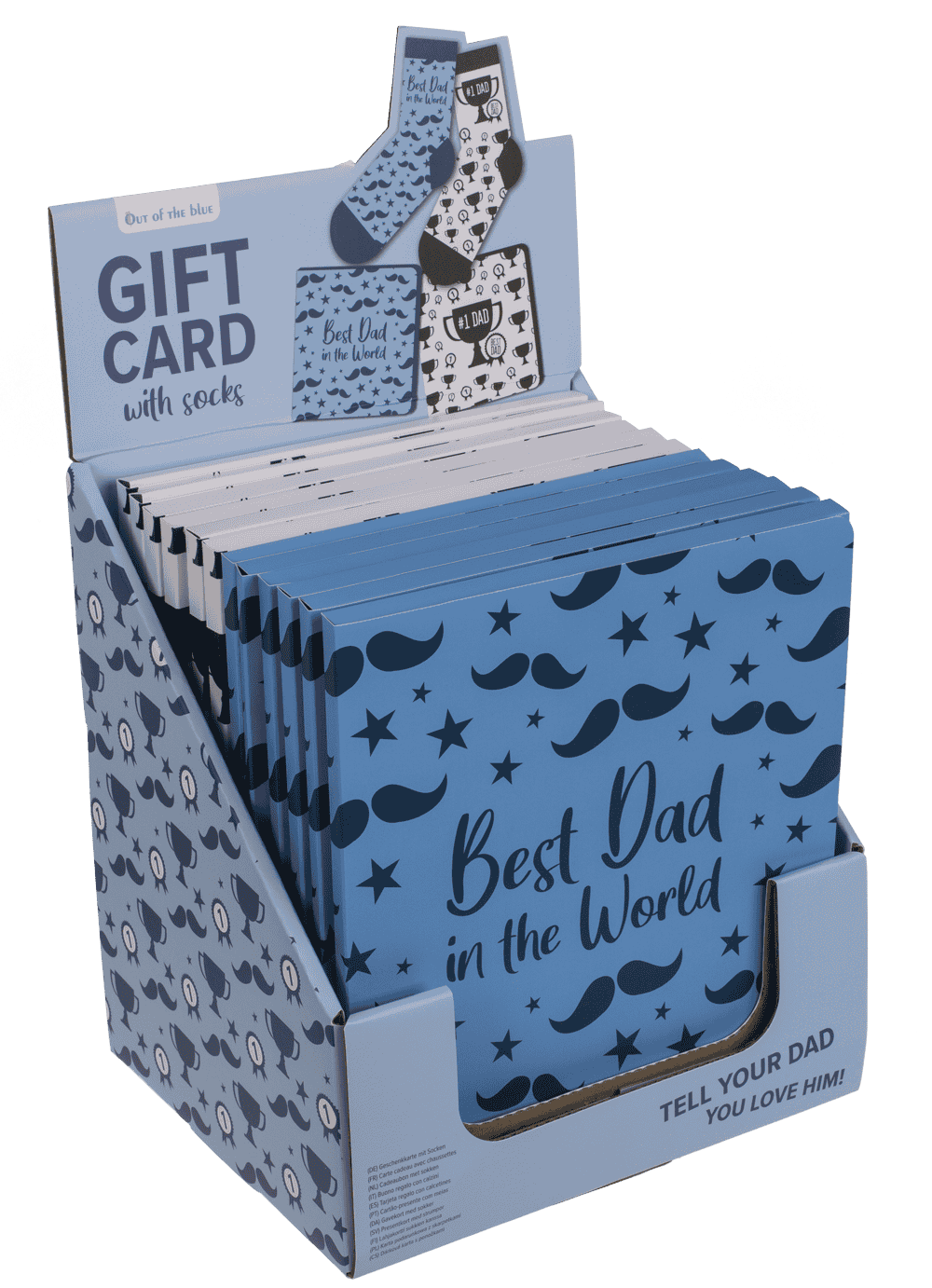 Socks, Dad, in gift card,