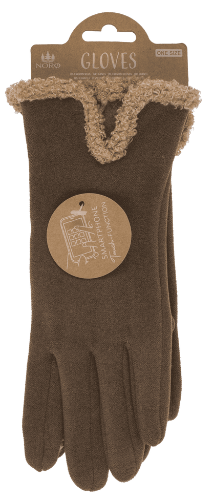 Winter-Handschuhe, mit Frottee-Bündchen