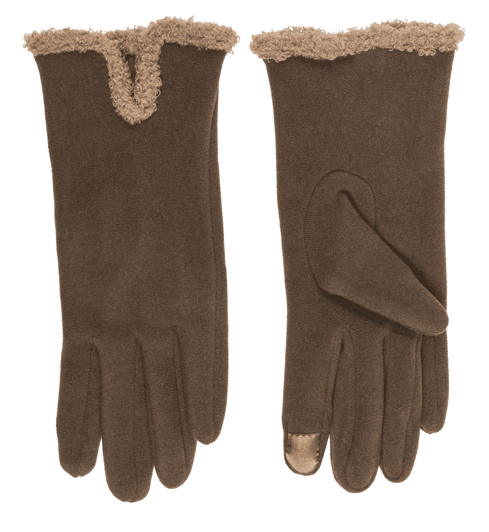 Winter-Handschuhe, mit Frottee-Bündchen
