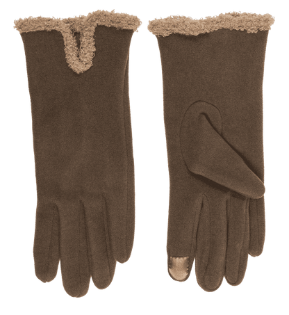 Winter-Handschuhe, mit Frottee-Bündchen