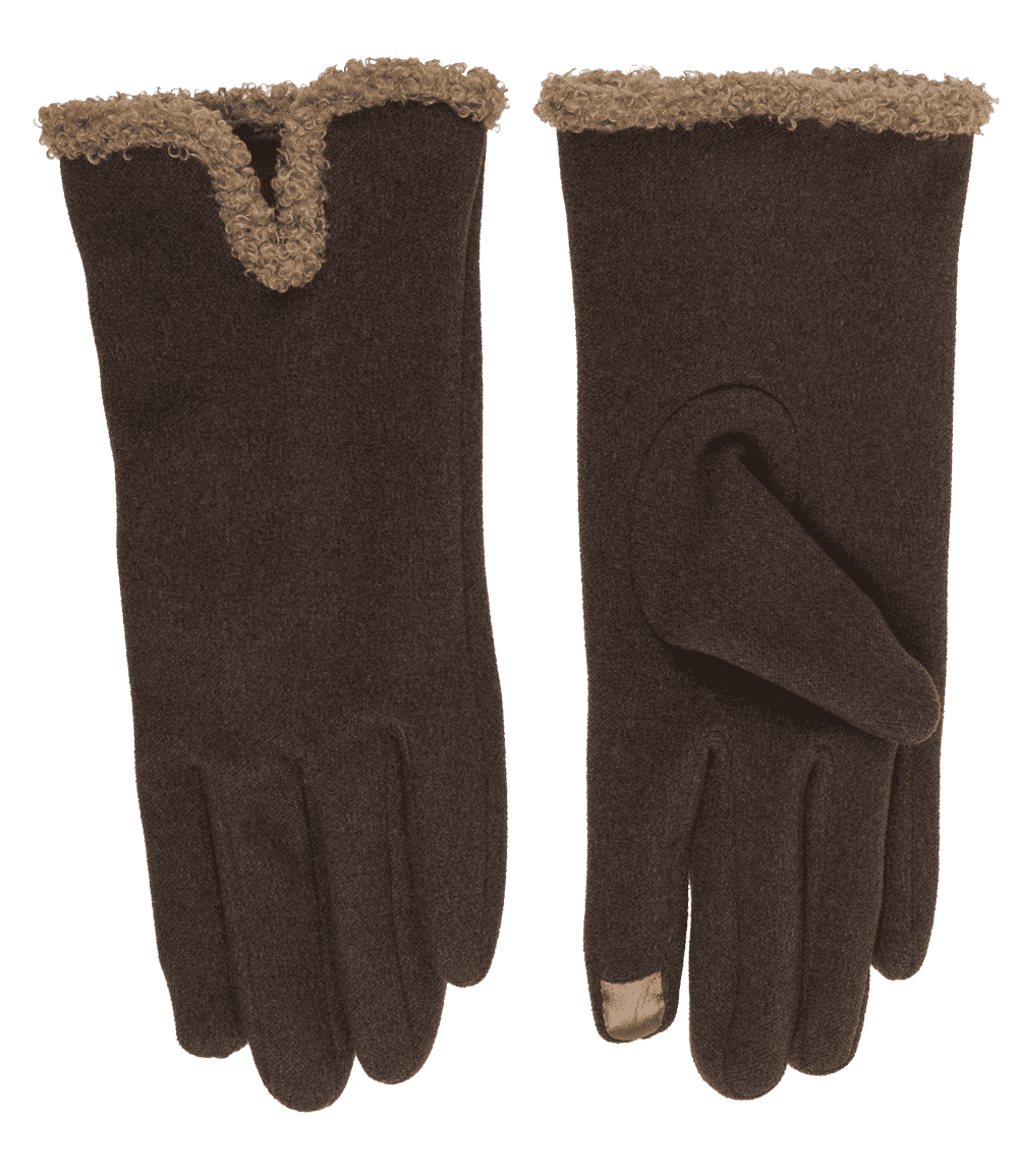 Winter-Handschuhe, mit Frottee-Bündchen