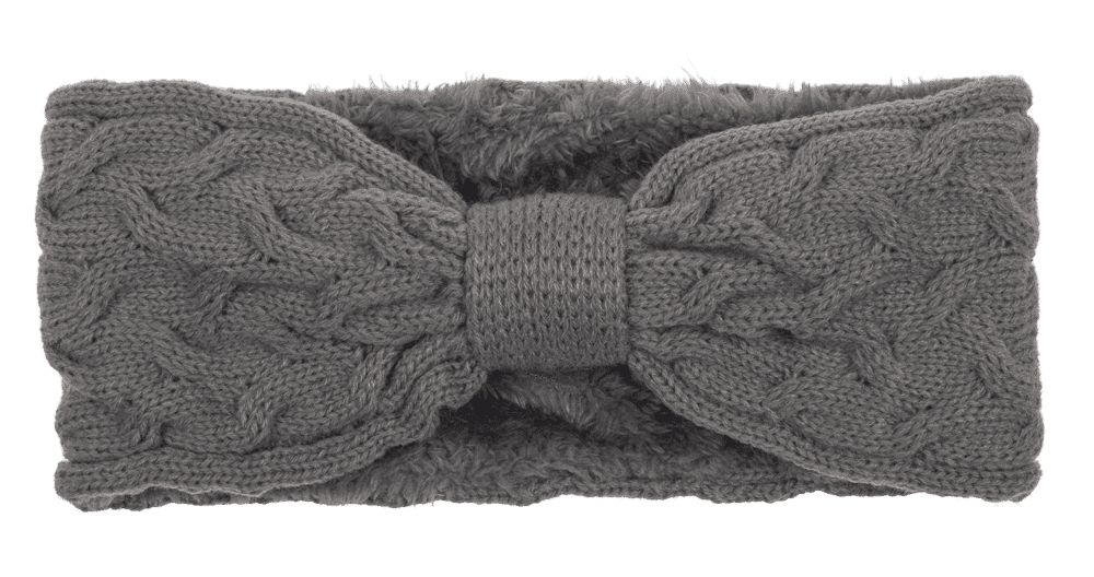 Winter ladies headband, with inner lining,