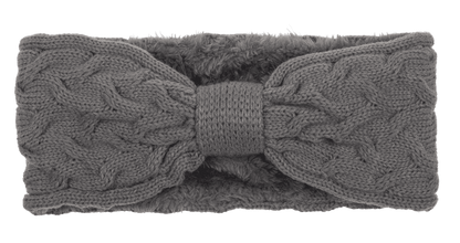 Winter ladies headband, with inner lining,