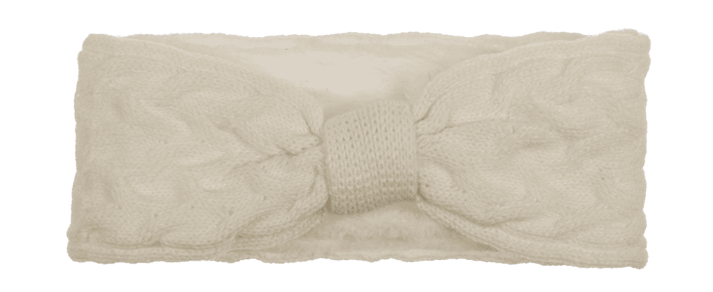 Winter ladies headband, with inner lining,