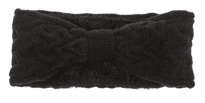 Winter ladies headband, with inner lining,