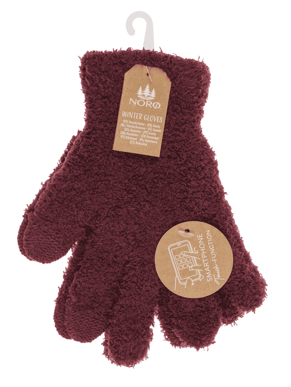 Comfort gloves with touch function, Teddy,