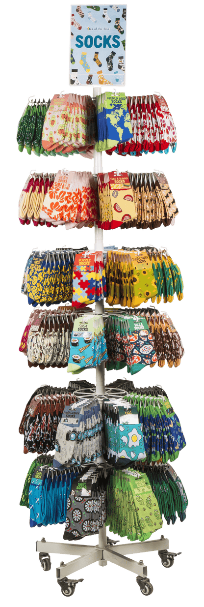 Floor display. Revolving stand, 6 layers,