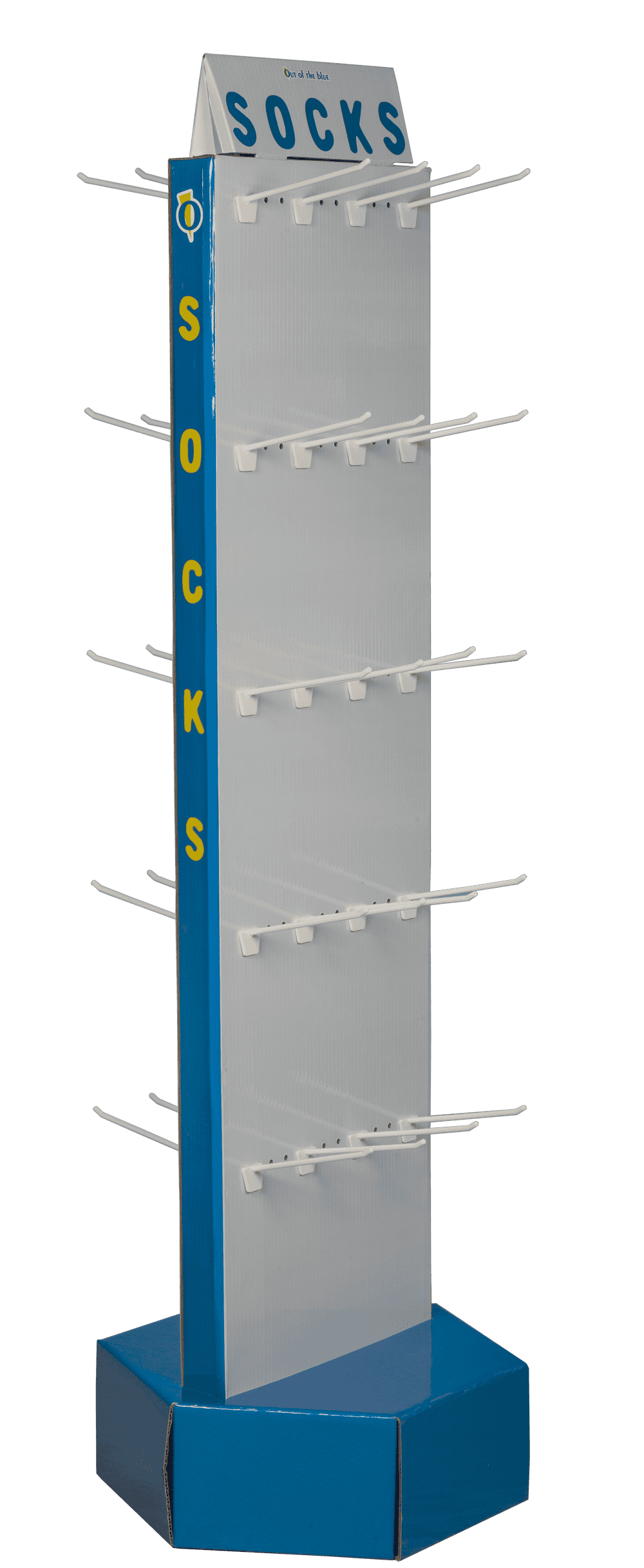 Floor display, Socks,