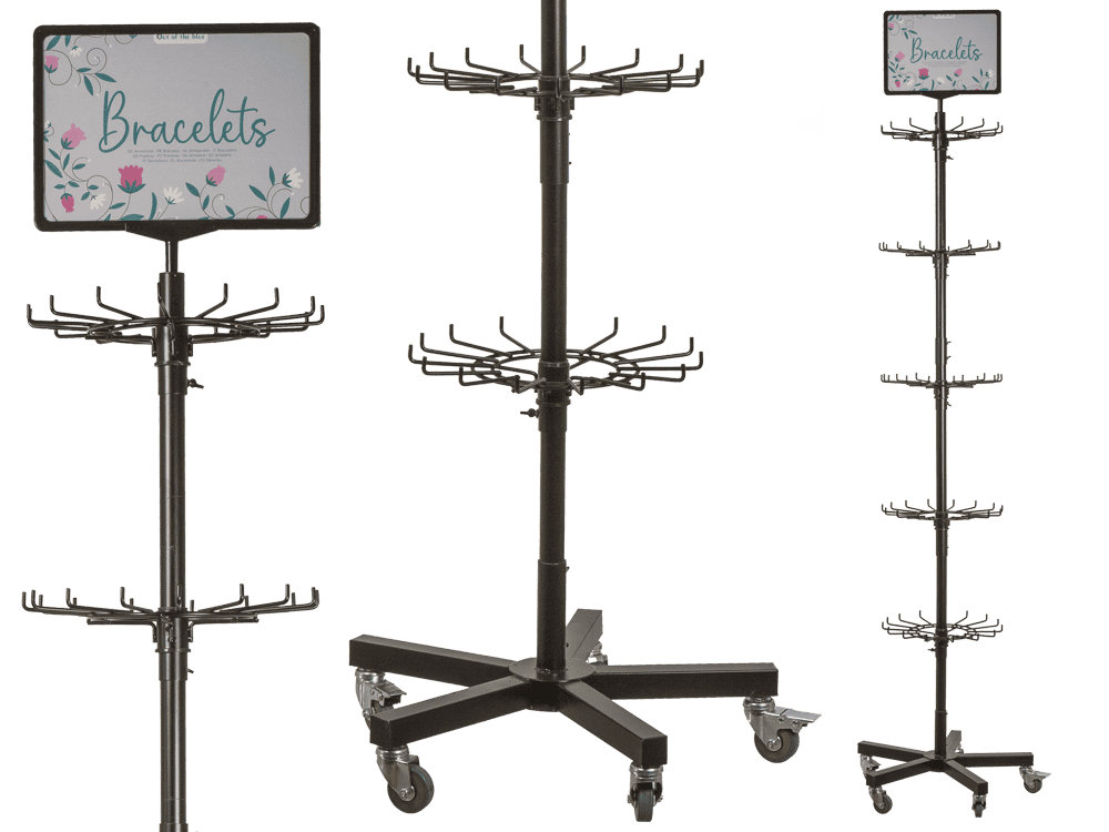 Floor display, revolving stand,