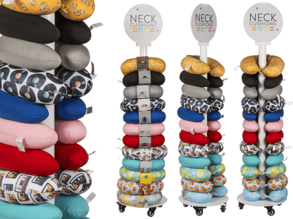 Floor display for neck cushion,