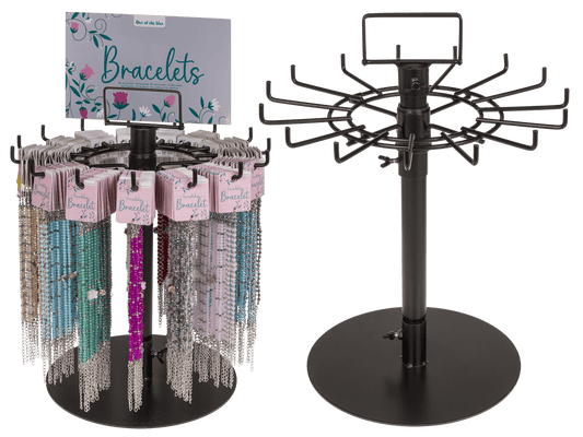 Metal counter display,