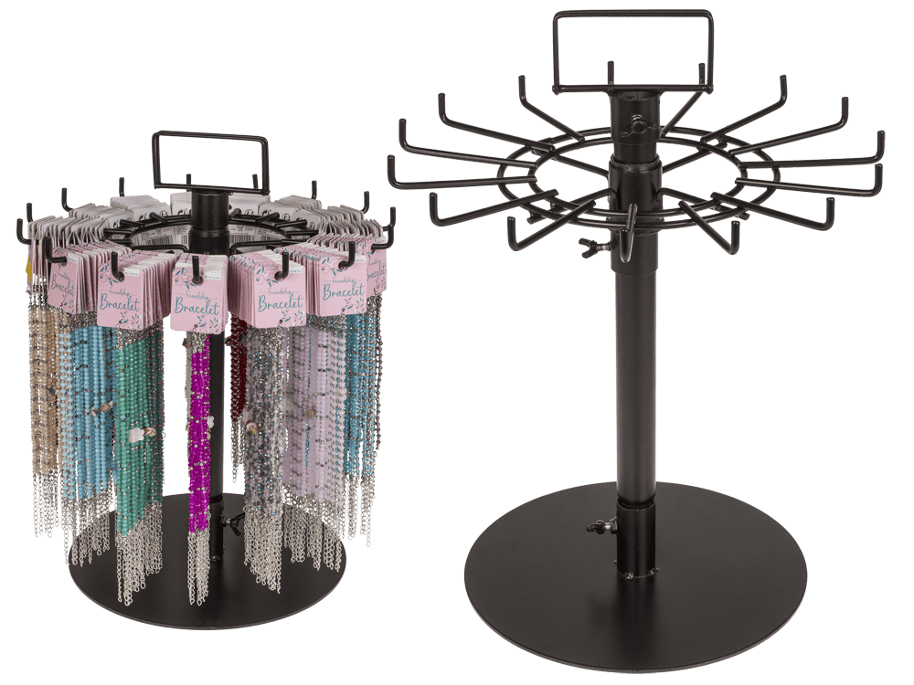 Metal counter display,