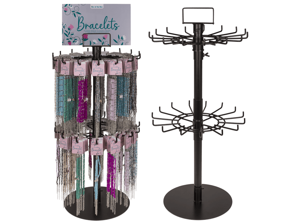 Metal counter display,