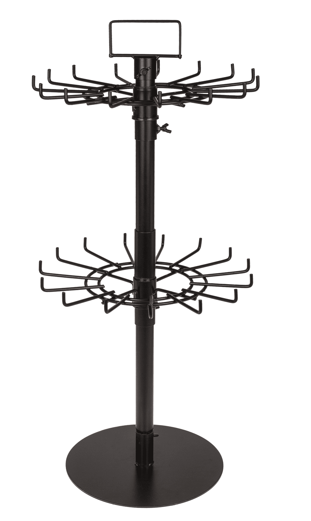 Metal counter display,