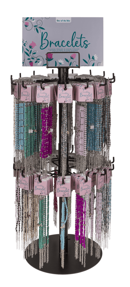 Metal counter display,
