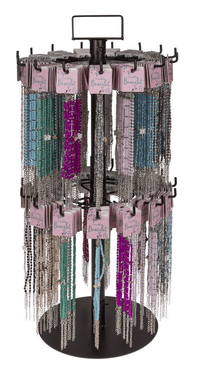 Metal counter display,