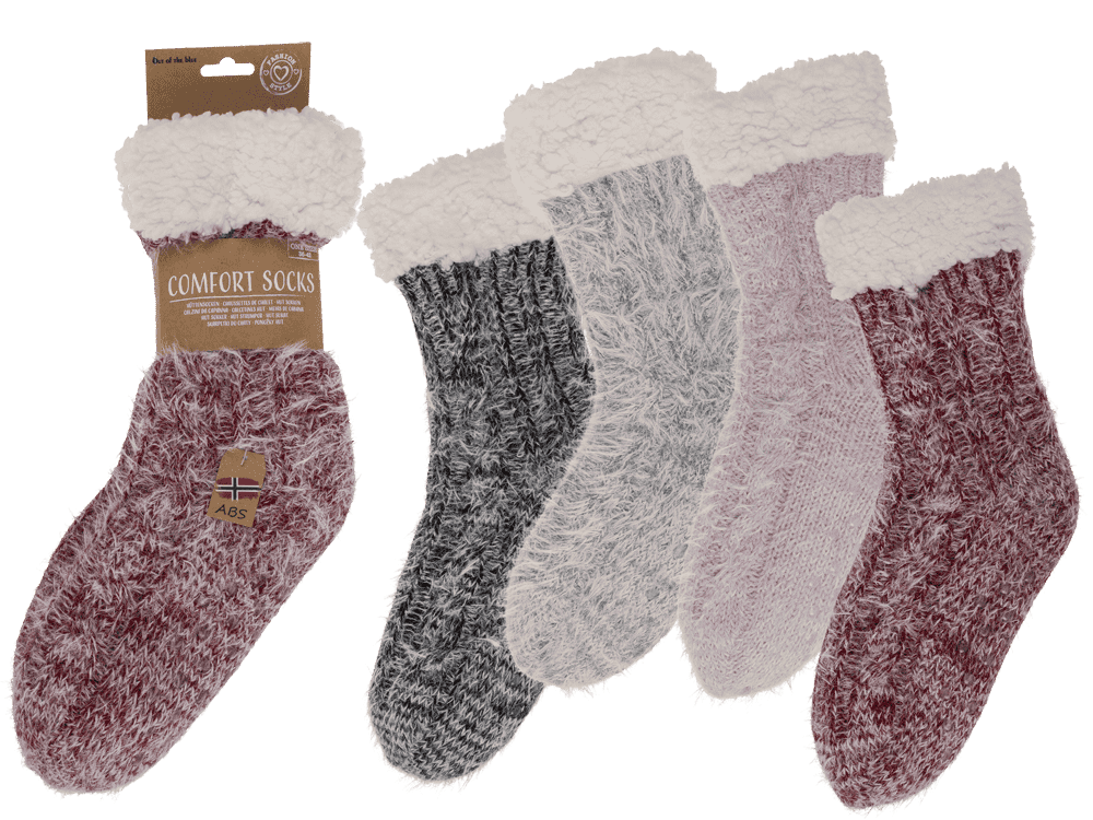 Comfort socks, Fluffy, one size,