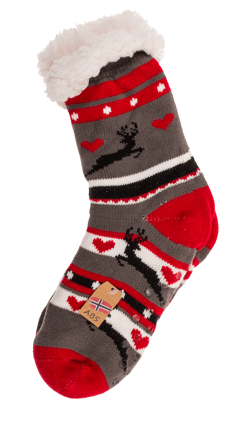 Women comfort socks, Ice Flower & Reindeer