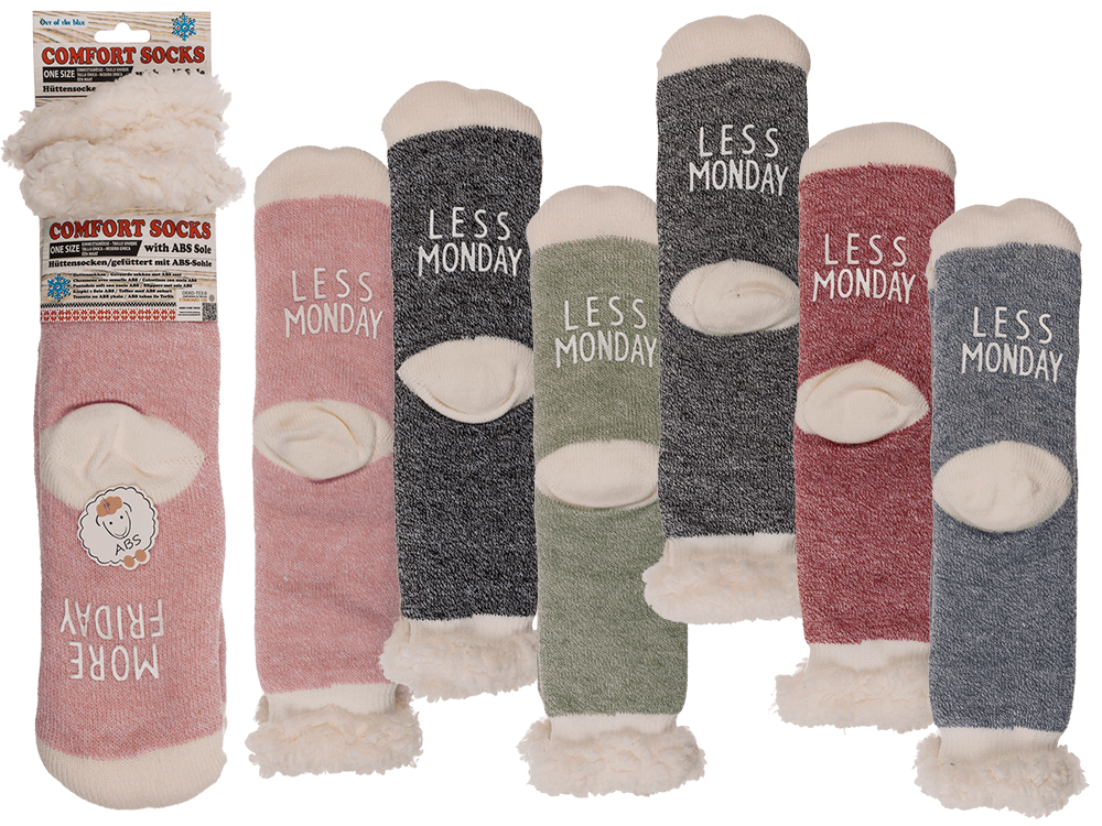 Women comfort socks, More Friday - Less Monday,