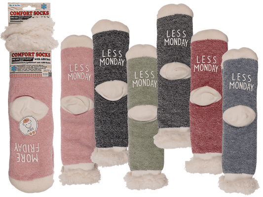 Women comfort socks, More Friday - Less Monday,