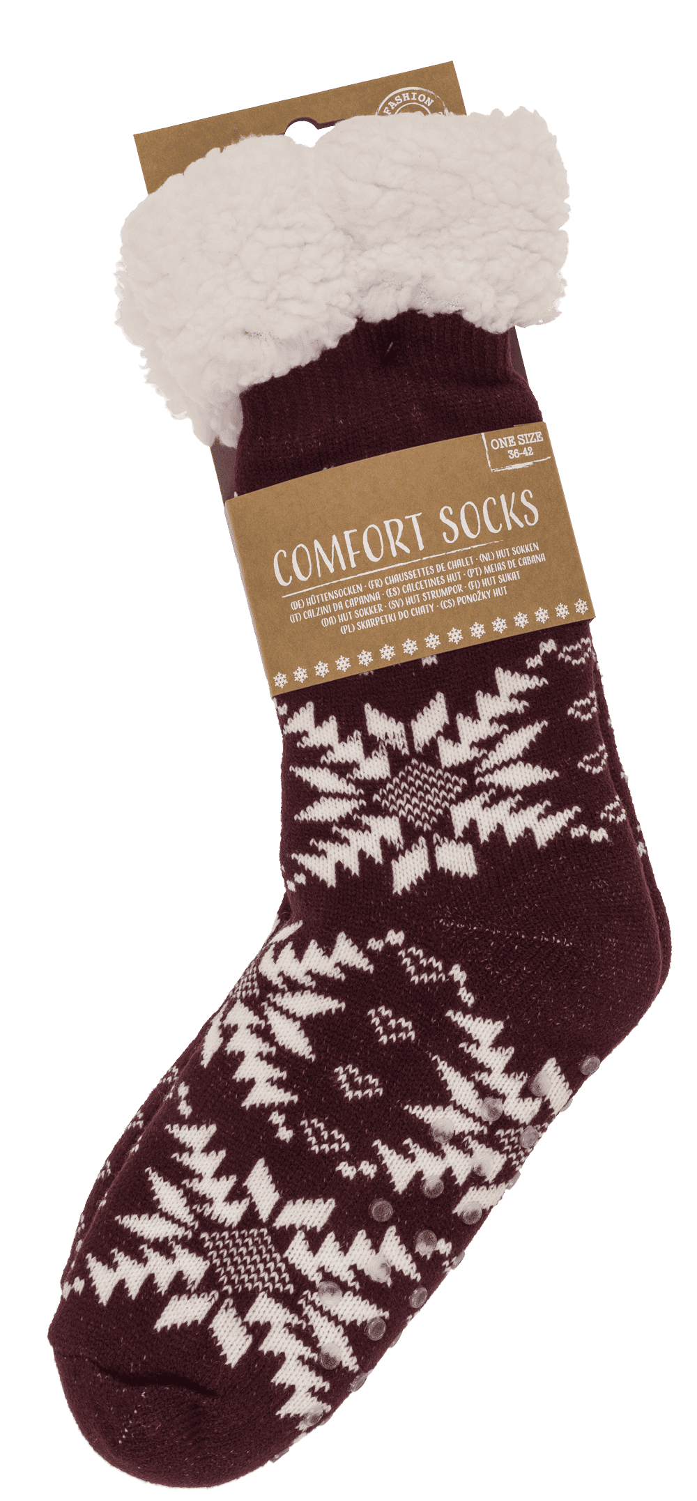 Women comfort socks, Modern Ice Flower,
