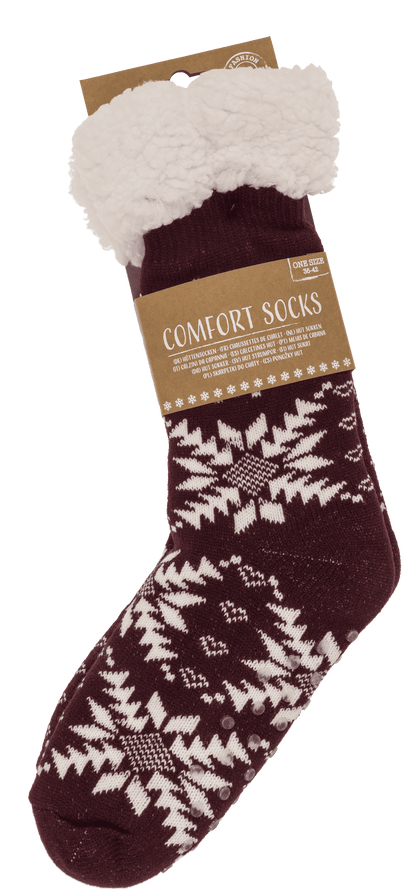 Women comfort socks, Modern Ice Flower,
