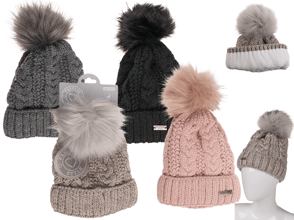 Comfort cap, Cable Stich, ca. 183 g