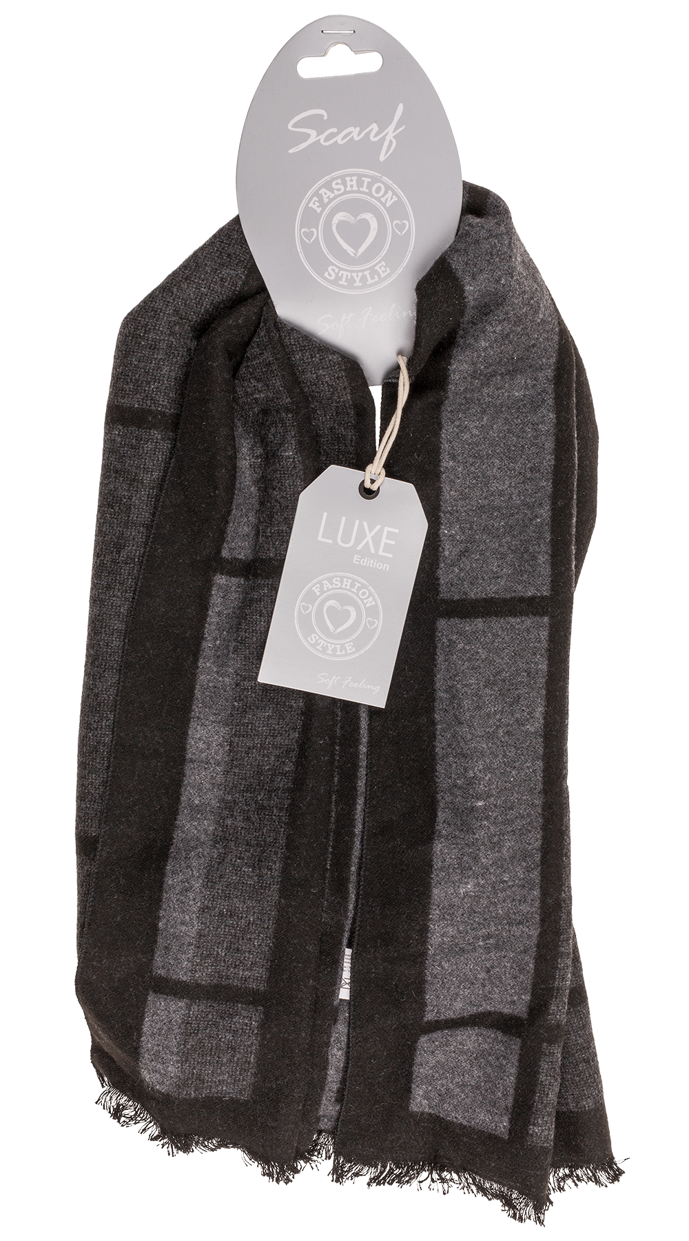 Men's scarf, checkered,