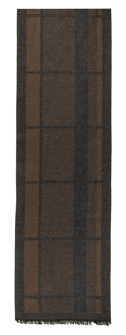 Men's scarf, checkered,