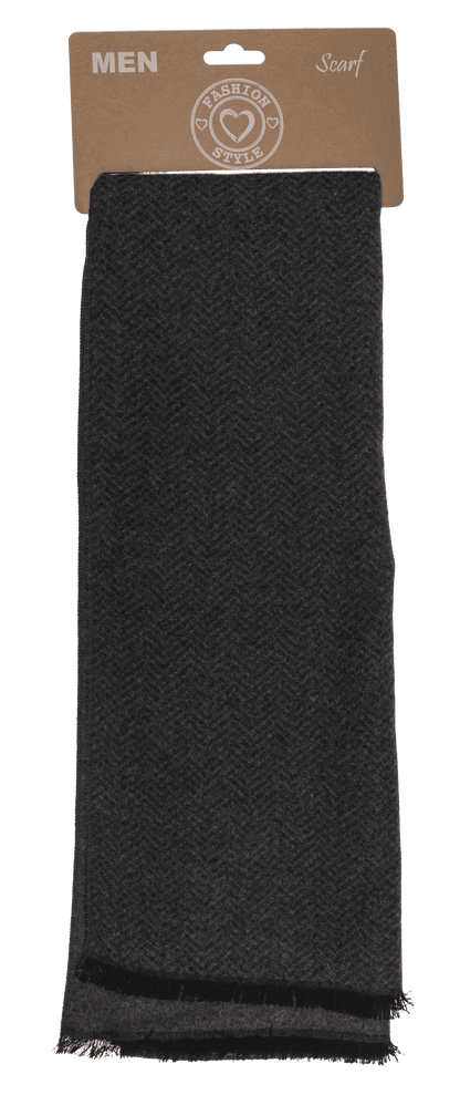 Men's scarf, V-pattern,