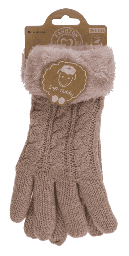 Comfort gloves, Elegant, Cable stitch,