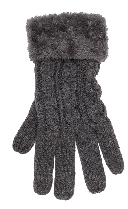 Comfort gloves, Elegant, Cable stitch,