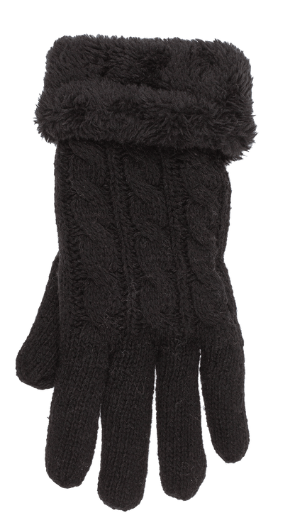 Comfort gloves, Elegant, Cable stitch,