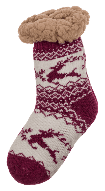 Kids comfort socks, Reindeer, size 22-34,