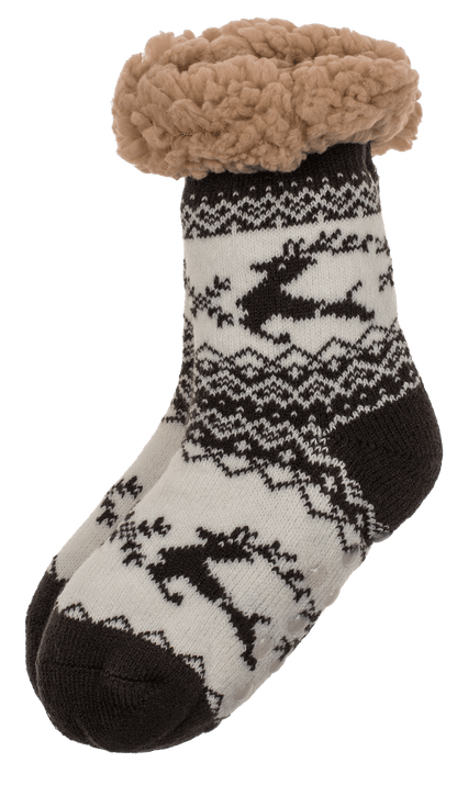 Kids comfort socks, Reindeer, size 22-34,