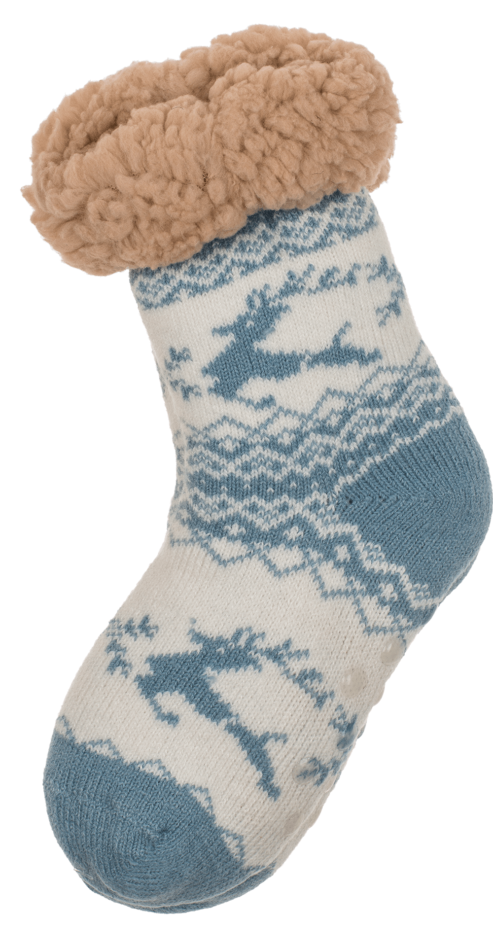 Kids comfort socks, Reindeer, size 22-34,