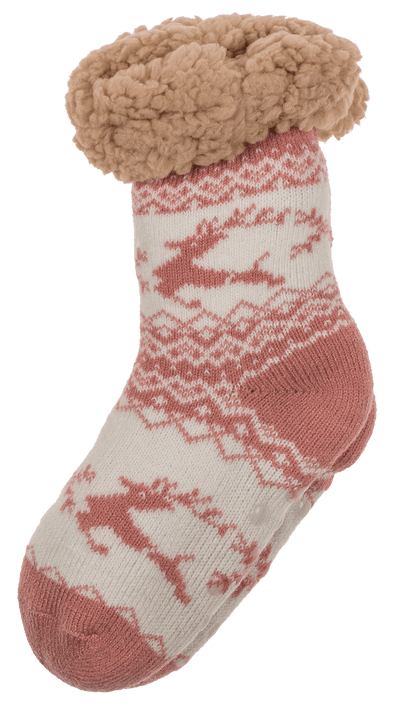 Kids comfort socks, Reindeer, size 22-34,