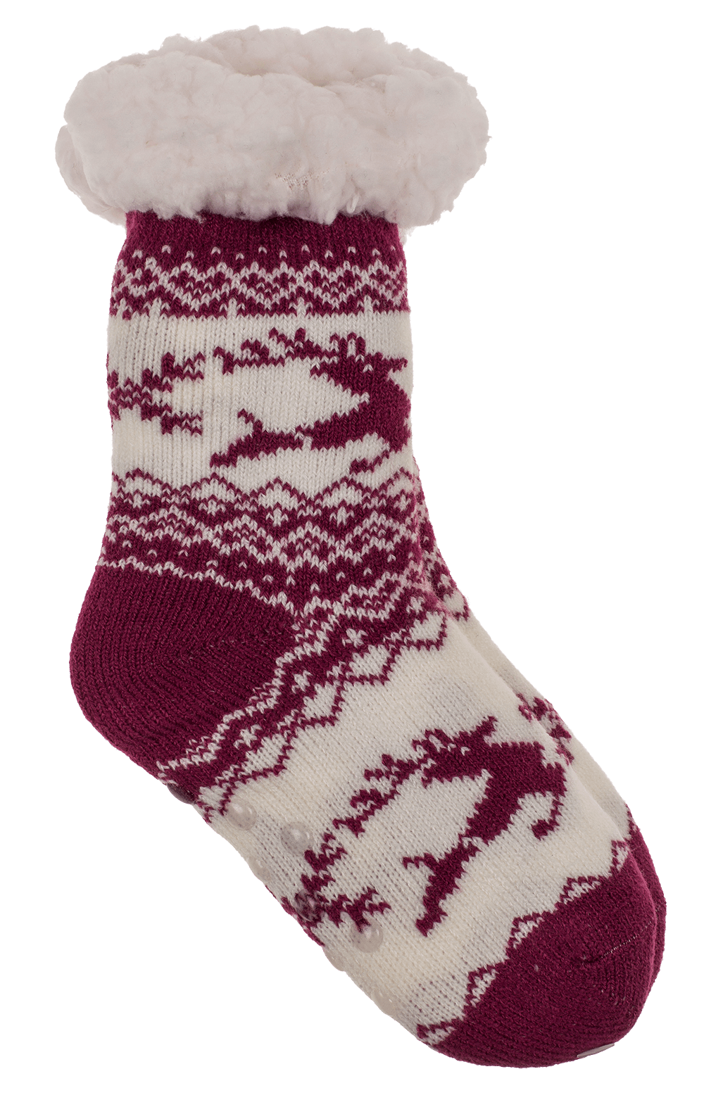 Kids comfort socks, Reindeer, size 22-34,