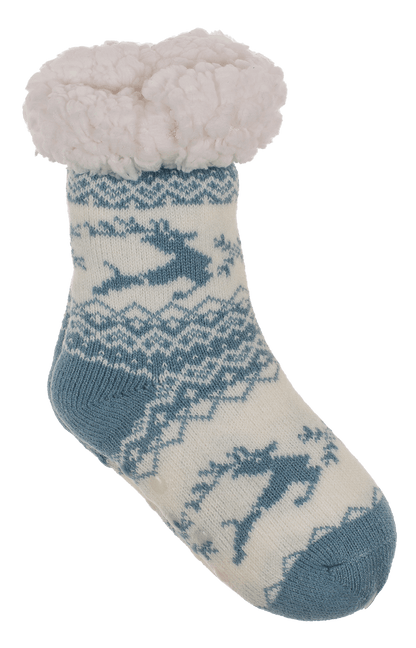 Kids comfort socks, Reindeer, size 22-34,