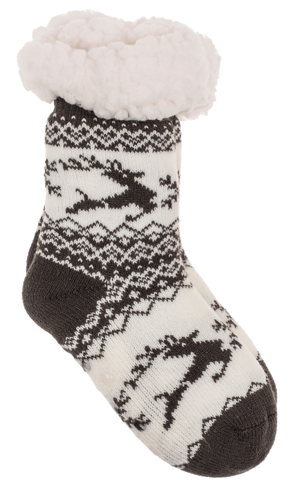 Kids comfort socks, Reindeer, size 22-34,