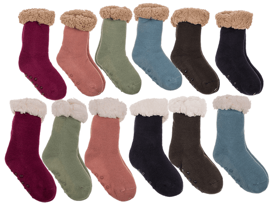 Kids comfort socks, Uni colour, size 22-34,