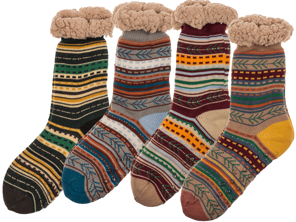 Woman comfort socks, Autumn collors II,