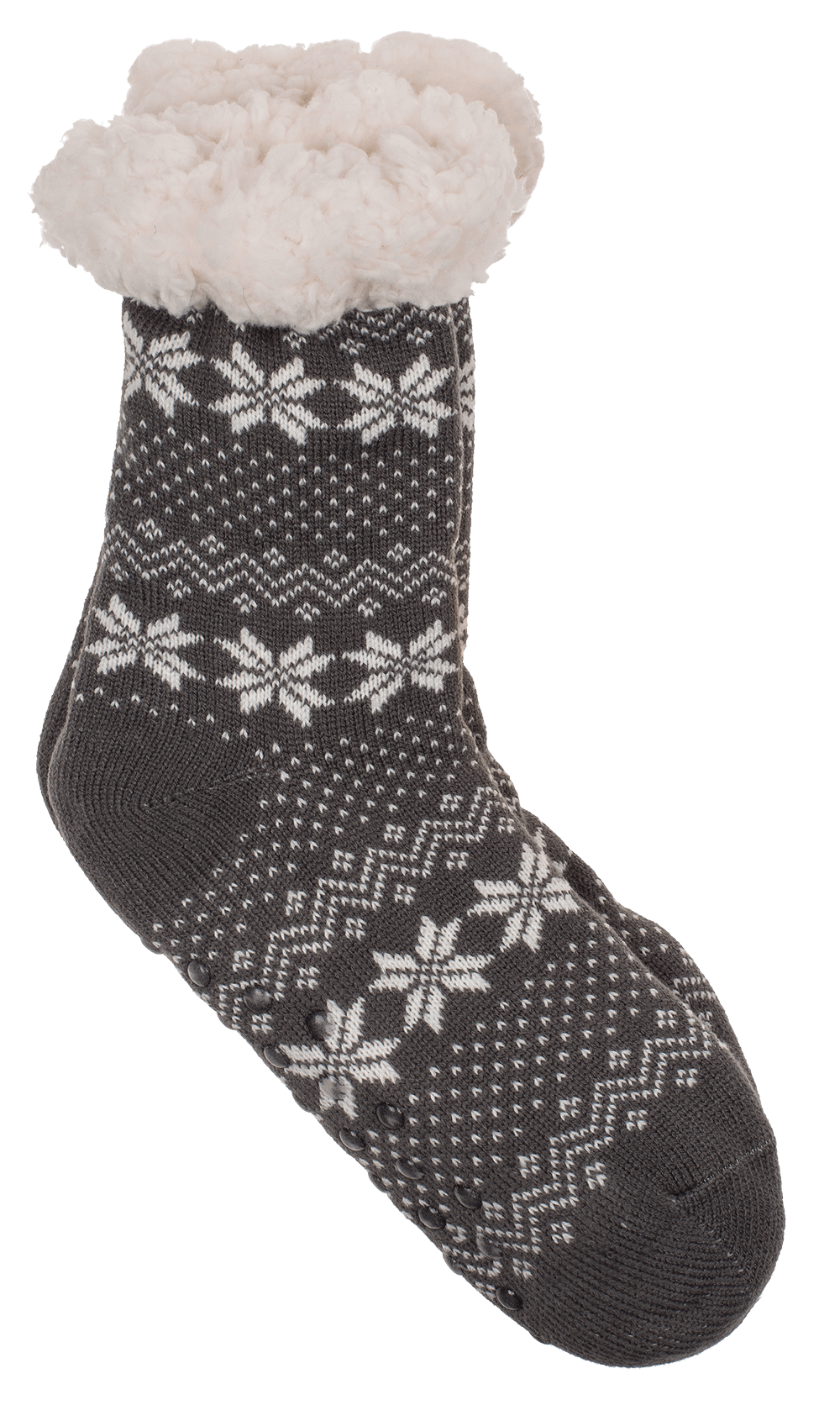 Woman comfort socks, Ice flower and dots,