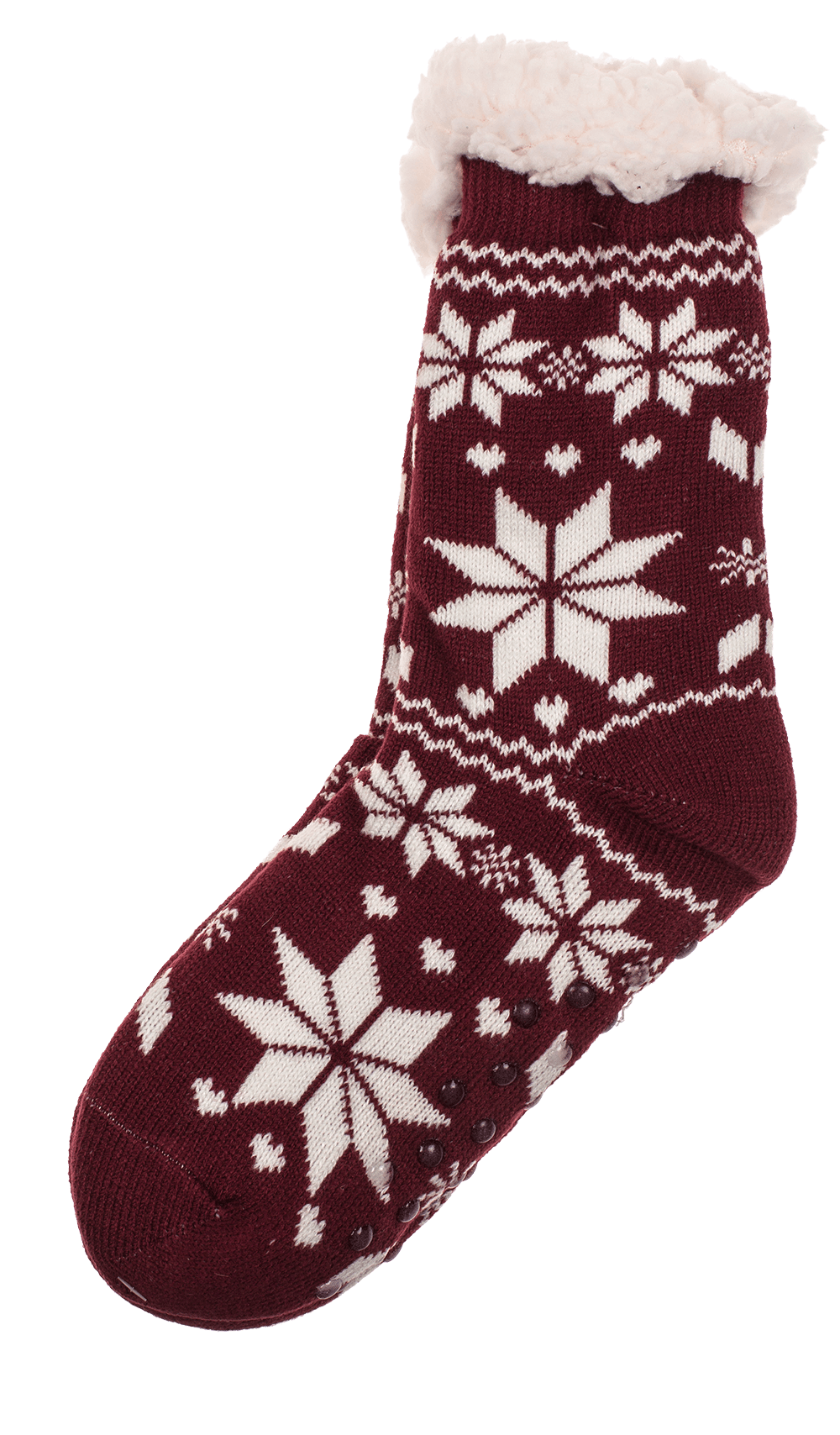 Woman comfort socks, Big Ice Flower,