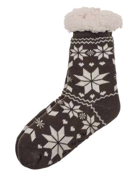 Woman comfort socks, Big Ice Flower,