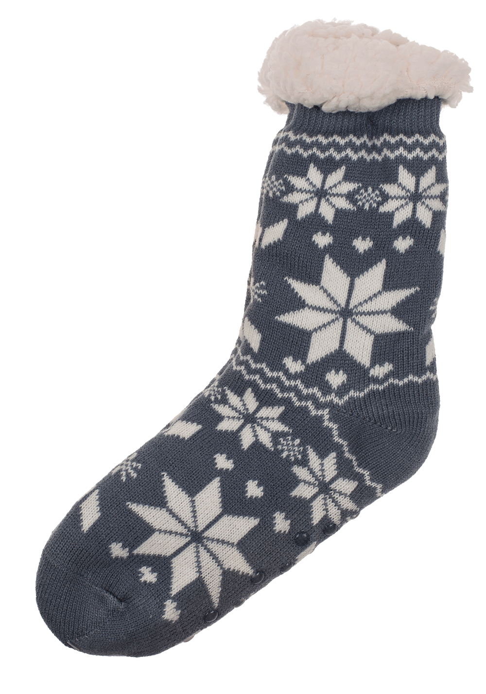 Woman comfort socks, Big Ice Flower,