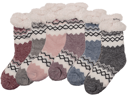 Woman comfort socks, mottled,