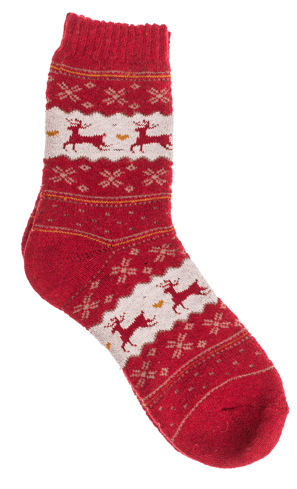 Knitted Socks, Unisex, Reindeer,