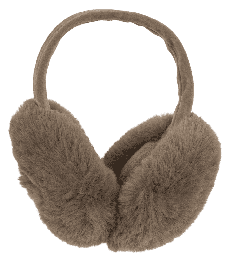 Foldable ear muffs, Fluffy,