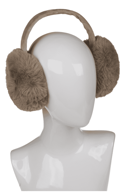 Foldable ear muffs, Fluffy,